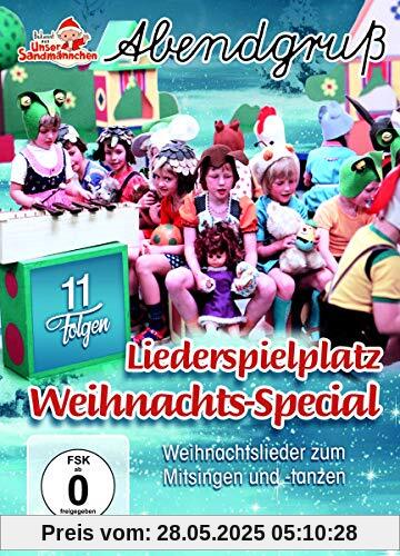 Unser Sandmännchen - Abendgruß - Liederspielplatz Weihnachts-Special: Weihnachtslieder zum Mitsingen und -tanzen Unser Sandmännchen - Abendgruß - Liederspielplatz Weihnachts-Special: Weihnachtslieder zum Mitsingen und -tanzen von unbekannt