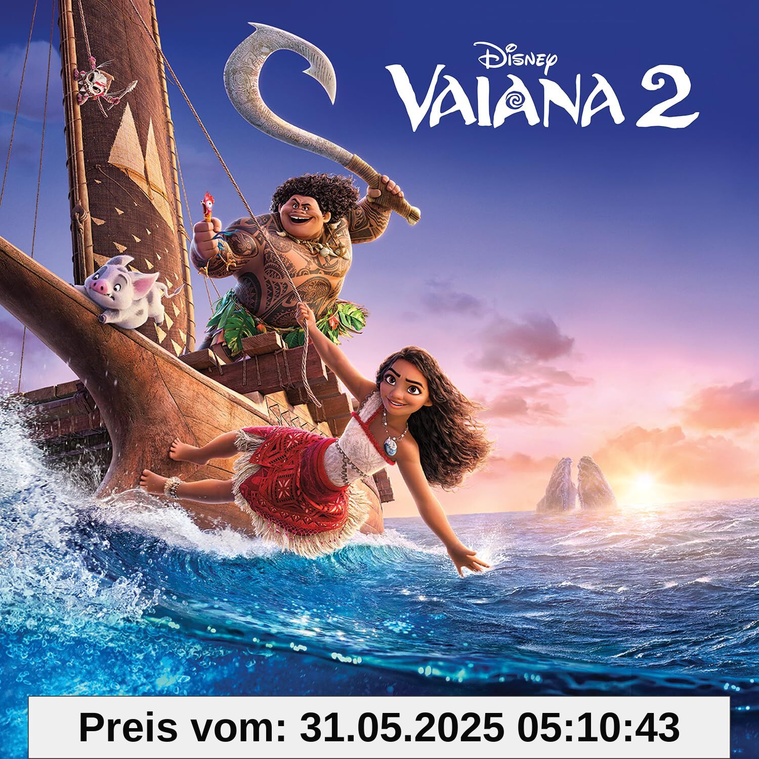 Vaiana 2 Soundtrack (deutsche Vers.) von unbekannt