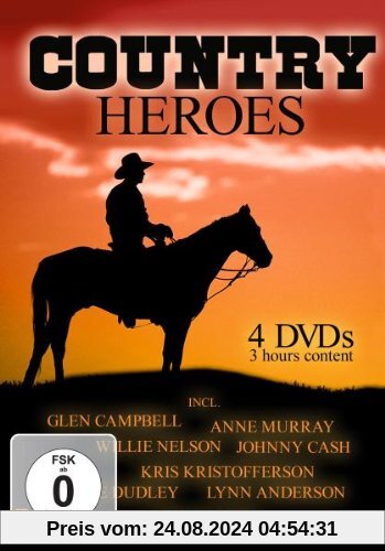 Various Artists - Country Heroes (4 DVDs) von unbekannt