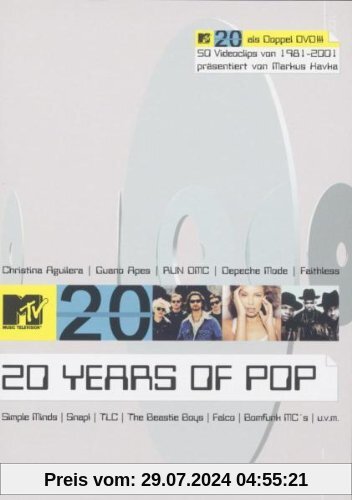 Various Artists - MTV: 20 Years of Pop (2 DVDs) von unbekannt