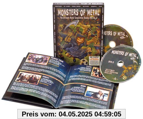 Various Artists - Monsters of Metal Vol. 5 (Limited Edition, 2 DVDs) von unbekannt