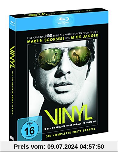 Vinyl - Die komplette 1. Staffel inkl. Bonus Disc und Art Cards (exklusiv bei Amazon.de) [Blu-ray] [Limited Edition] von unbekannt