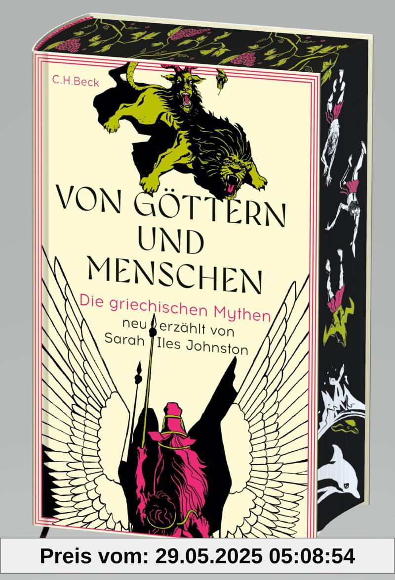 Von Göttern und Menschen: Die griechischen Mythen neu erzählt von Sarah Iles Johnston. Limitierte Ausgabe mit Farbschnitt von unbekannt