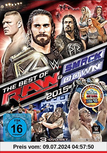 WWE - Best of RAW & Smackdown 2015 [3 DVDs] von unbekannt