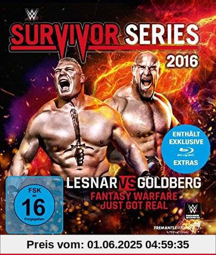WWE - Survivor Series 2016 - Brock Lesnar [Blu-ray] von unbekannt
