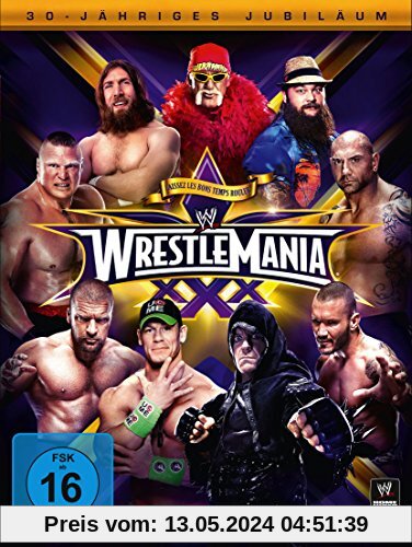 WWE - Wrestlemania XXX [3 DVDs] von unbekannt