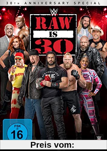 WWE: RAW IS 30 - 30th ANNIVERSARY SPECIAL von unbekannt