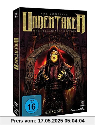 WWE: UNDERTAKER - THE COMPLETE WRESTLEMANIA COLLECTION [6 DVDs] von unbekannt