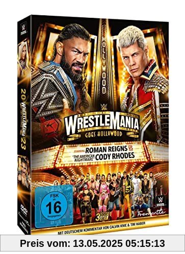 WWE: WRESTLEMANIA 39 [3 DVDs] von unbekannt