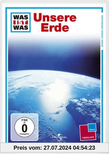 Was ist Was TV. Unsere Erde / Planet Earth. DVD-Video - WAS IST WAS DVD zweisprachig (dt./engl.) von unbekannt