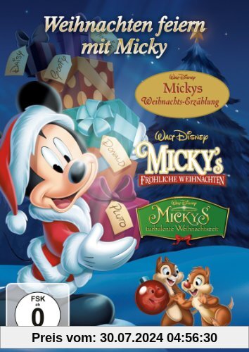 Weihnachten feiern mit Micky [3 DVDs] von unbekannt