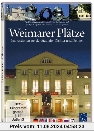 Weimarer Plätze - Impressionen aus der Stadt der Dichter und Denker (DVD) von unbekannt