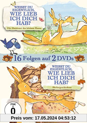 Weißt du eigentlich wie lieb ich dich hab Doppelpack: Abenteuer des kleinen Hasen / Herbstgeschichten [2 DVDs] von unbekannt
