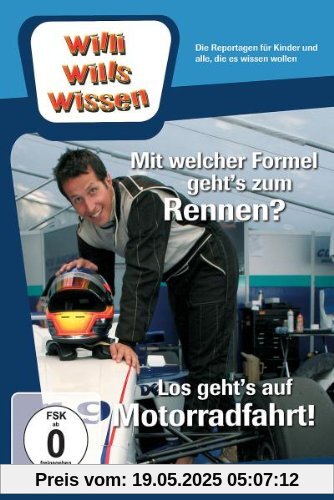 Willi wills wissen - Mit welcher Formel geht's zum Rennen?/Los geht's auf Motorradfahrt Willi wills wissen - Mit welcher Formel geht's zum Rennen?/Los geht's auf Motorradfahrt von unbekannt