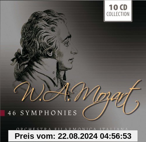 Wolfgang Amadeus Mozart: 46 Symphonien von unbekannt