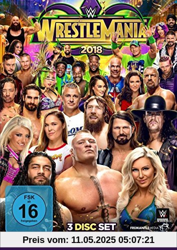 Wrestlemania 34 [3 DVDs] von unbekannt