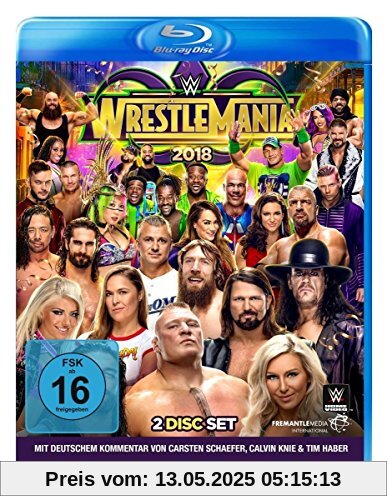 Wrestlemania 34 [Blu-ray] von unbekannt