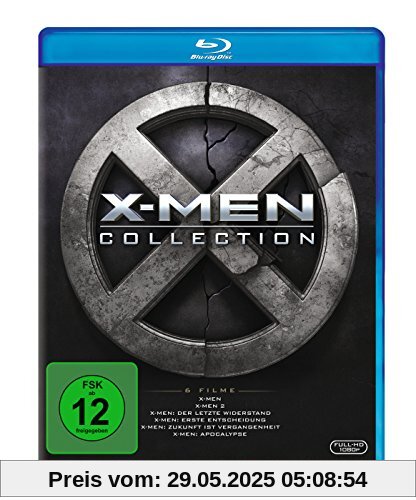 X-Men - 1-6 Boxset [Blu-ray] von unbekannt