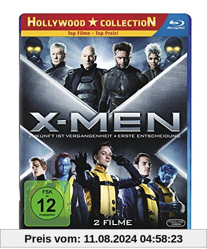 X-Men: Erste Entscheidung / X-Men: Zukunft ist Vergangenheit [Blu-ray] von unbekannt