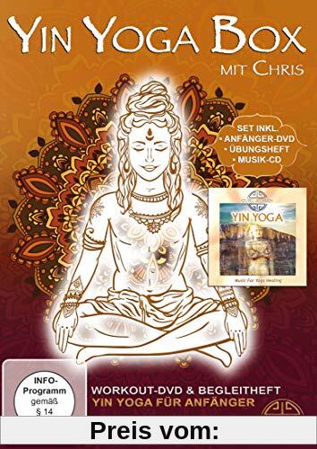 Yin Yoga Box - Set inklusive Anfänger-DVD, Übungsheft und Musik-CD von unbekannt