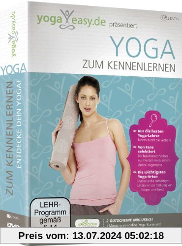 YogaEasy.de - Yoga zum Kennenlernen [2 DVDs] von unbekannt