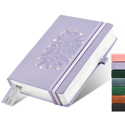 &And Per Se Lined Journal Notebook for Women&Men with Pattern, 365 Pages, 5.7'' x 8'' 100GSM Thick Paper, A5 Journals for Writing (Lavender) von &And Per Se