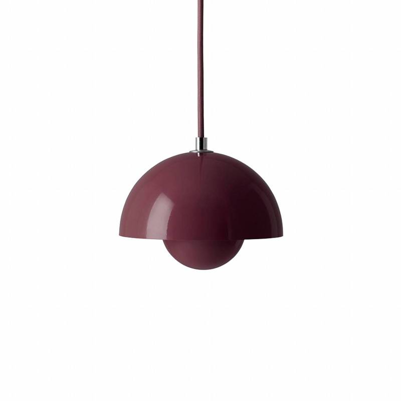 &TRADITION Hängeleuchte Flowerpot VP10, Ø 16 cm, violett von &Tradition
