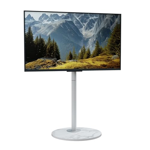 unho TV Ständer Standfuß Rollbar, Marmoroptik TV Bodenständer Höhenverstellbar, Fernsehstand für 40-75 Zoll, VESA 600x400mm, bis Max 40kg unho TV Ständer Standfuß Rollbar, Marmoroptik TV Bodenständer Höhenverstellbar, Fernsehstand für 40-75 Zoll, VESA 600x400mm, bis Max 40kg von unho