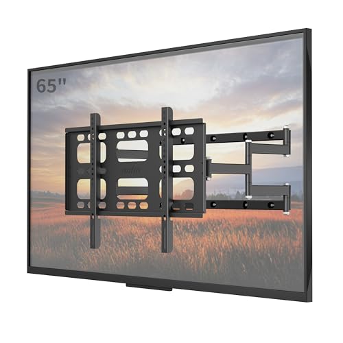 unho TV Wandhalterung Schwenkbar Ausziehbar für 40-85 Zoll Fernseher bis zu 100kg VESA 600x400mm, vormontierte TV Halterung, Extra Stabil unho TV Wandhalterung Schwenkbar Ausziehbar für 40-85 Zoll Fernseher bis zu 100kg VESA 600x400mm, vormontierte TV Halterung, Extra Stabil von unho