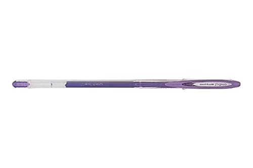 Kugelschreiber, Unibal, Metall, 0,8 mm, Violett von uni-ball