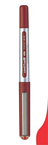 UNI-BALL EYE UB-150 RED [] MICRO 0.5mm TIP ROLLERBALL PEN by Uni-ball von Uni-Ball