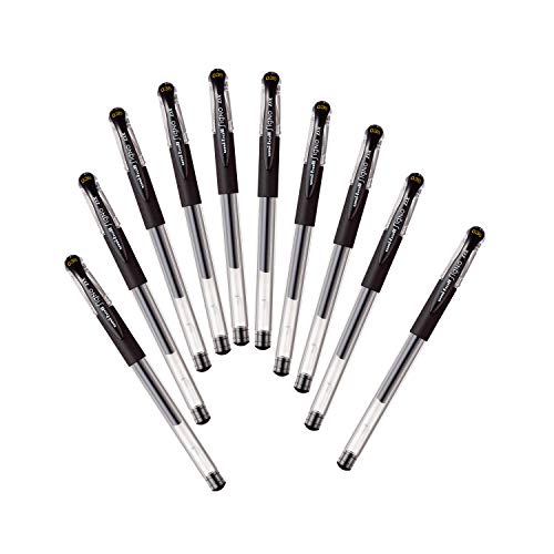 Uni-ball Signo Um-151 Gel Ink Pen - 0.38 Mm - 10 Set (Black) by Uni-ball von 三菱鉛筆