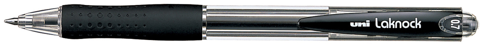 uni-ball Druckkugelschreiber Laknock, schwarz, extra breit von uni-ball