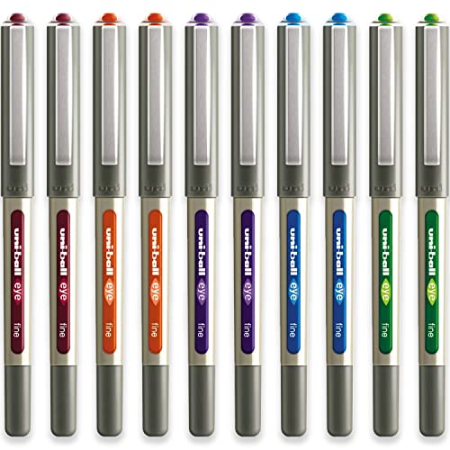 uni-ball Eye UB-157 Tintenroller, 0,7 mm Spitze, Tropisch, 10 Stück uni-ball Eye UB-157 Tintenroller, 0,7 mm Spitze, Tropisch, 10 Stück von Uni-Ball