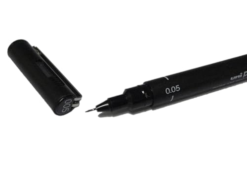uni-ball Faserschreiber PIN 005200 N, schwarz VE = 1 von Uni-Ball