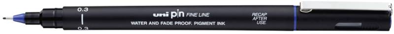 uni-ball Fineliner PIN 003200 N, schwarz von uni-ball