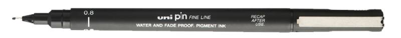 uni-ball Fineliner PIN 02200 N, schwarz von uni-ball
