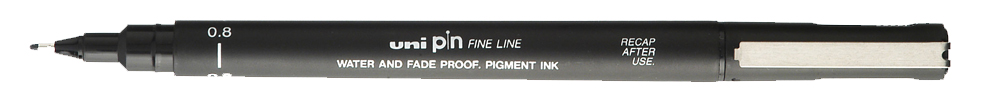 uni-ball Fineliner PIN 10200 N, schwarz von uni-ball