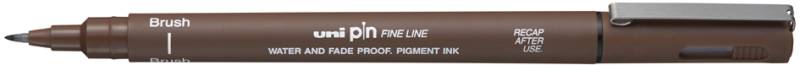 uni-ball Fineliner PIN Brush, schwarz von uni-ball