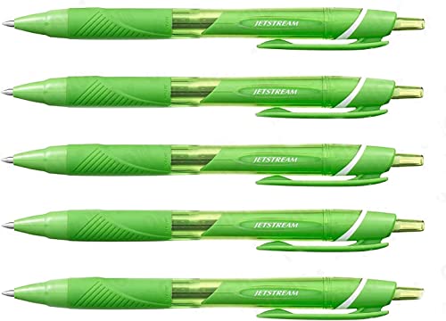 uni-ball Jetstream Colours SXN-150C Druckroller, 0,7 mm, Hellgrün, 5 Stück uni-ball Jetstream Colours SXN-150C Druckroller, 0,7 mm, Hellgrün, 5 Stück von Uni-Ball
