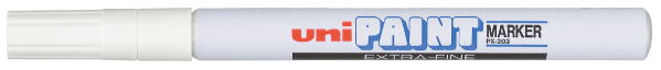 uni-ball Permanent-Marker PAINT PX203, weiß von uni-ball