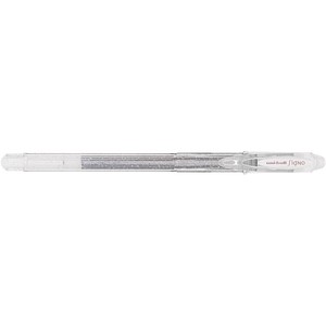 uni-ball SIGNO UM-120SP Gelschreiber transparent 0,4 mm, Schreibfarbe: silber, 1 St. von uni-ball