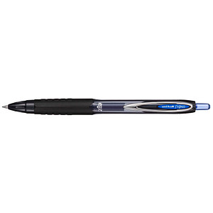 uni-ball Signo 207 Gelschreiber schwarz/transparent 0,4 mm, Schreibfarbe: blau, 1 St. von uni-ball