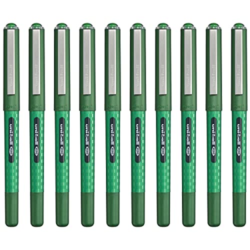 uni-ball UB-157D Tintenroller mit flüssiger Tinte, 0,7 mm, grüne Tinte, 10 Stück uni-ball UB-157D Tintenroller mit flüssiger Tinte, 0,7 mm, grüne Tinte, 10 Stück von Uni-Ball