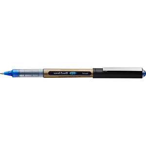 uni-ball eye broad Tintenroller gold 0,7 mm, Schreibfarbe: blau, 1 St. von uni-ball