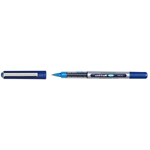 uni-ball eye micro UB-150 Tintenroller silber 0,2 mm, Schreibfarbe: blau, 12 St. von uni-ball