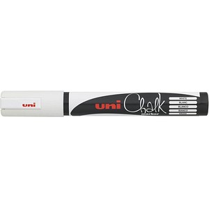 uni-ball uni Chalk PWE-5M Kreidemarker weiß 1,0 - 2,0 mm, 1 St. von uni-ball