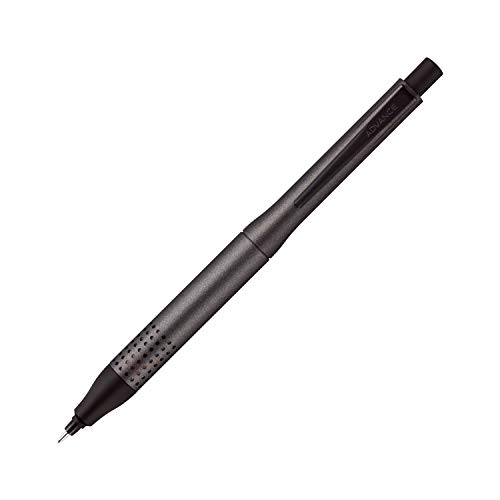 uni Kurutoga Advance Upgrade Modell 0,5 mm Druckbleistift, metallischer Körper (M510301P.43), Schwarz von 三菱鉛筆