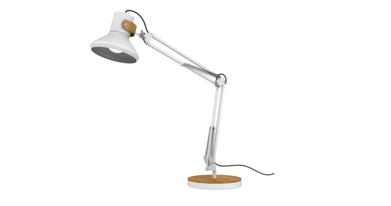 unilux LED-Schreibtischlampe 12.6 W weiß/bambus unilux LED-Schreibtischlampe 12.6 W weiß/bambus von unilux