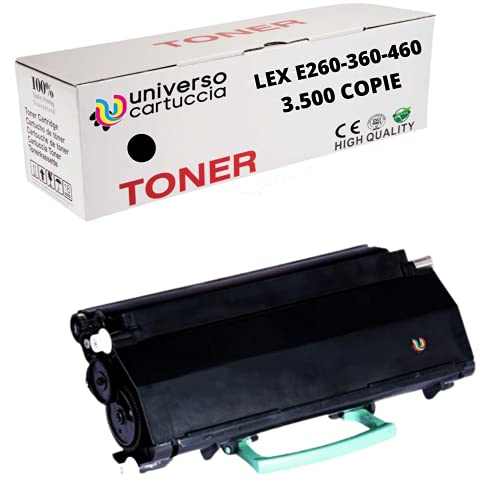 Kompatibler Toner für Lexmark E260A11E, Lexmark Optra E260 E260D E260DN E360D E360DN E460DN/W E462DTN 3.500 Seiten Universocartuccia von universo cartuccia